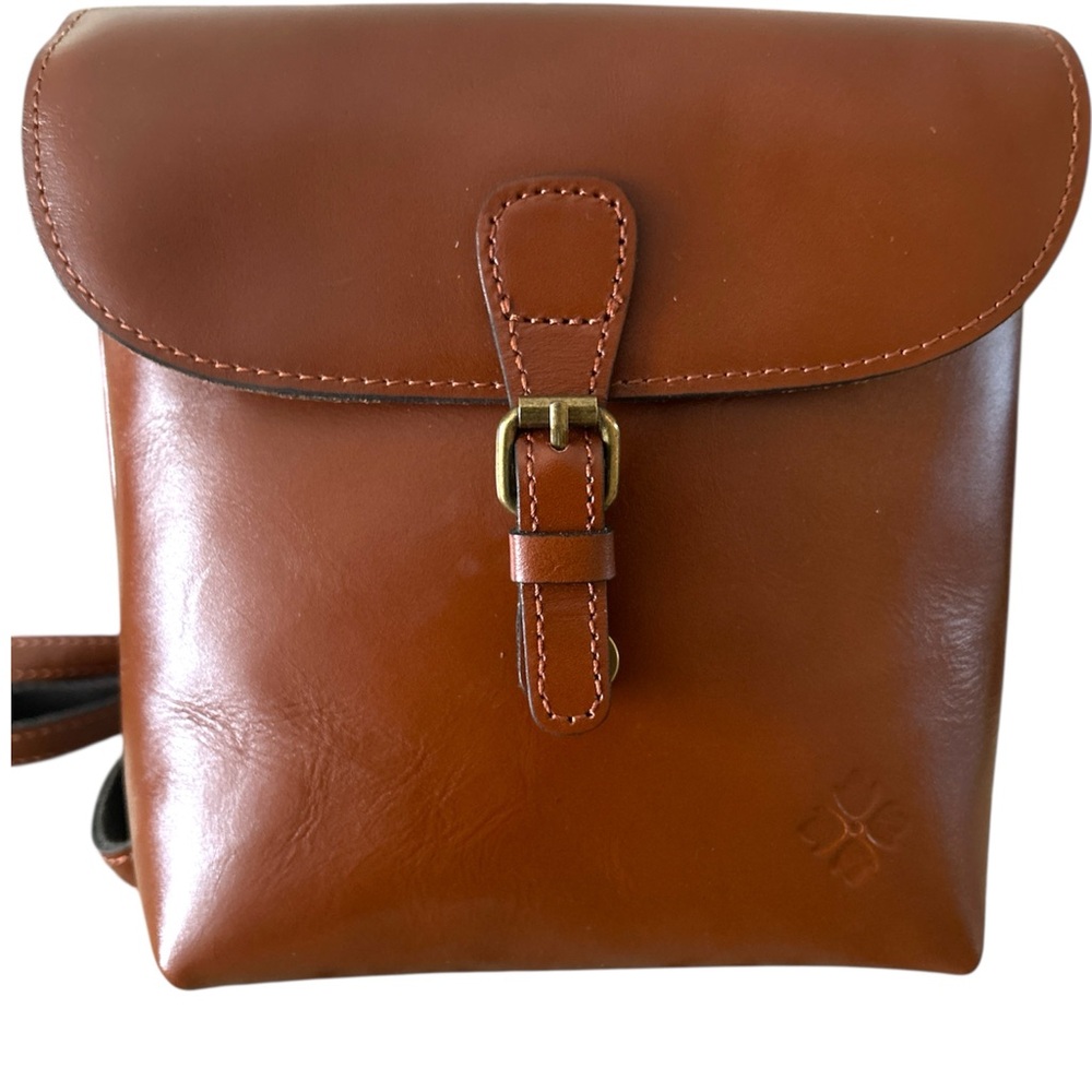 Patricia Nash Brown Leather Backpack